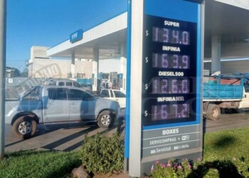Combustibles: YPF acumula un alza de precios del 44% en Misiones contra 31% en CABA