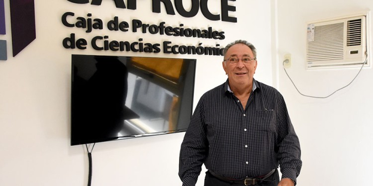 ASESOR FINANCIERO. El contador Delio Varela ocupó varios cargos dentro de la CAPROCE, fundada en 2004.