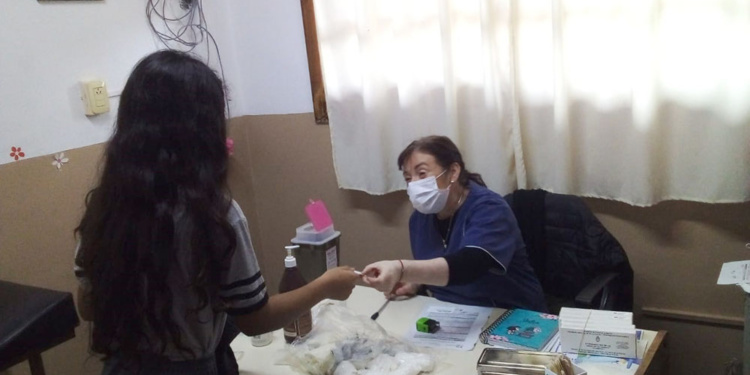 JORNADA. Ayer se realizó en el Hospital Favaloro de Villa Cabello.