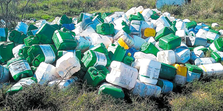 NUEVO OBJETIVO. Este año la asociación busca superar el kilaje de plásticos de fitosanitarios recuperados durante el 2021.