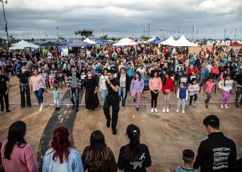 “Maratón de danzas” en la primera expo feria realizada en Posadas