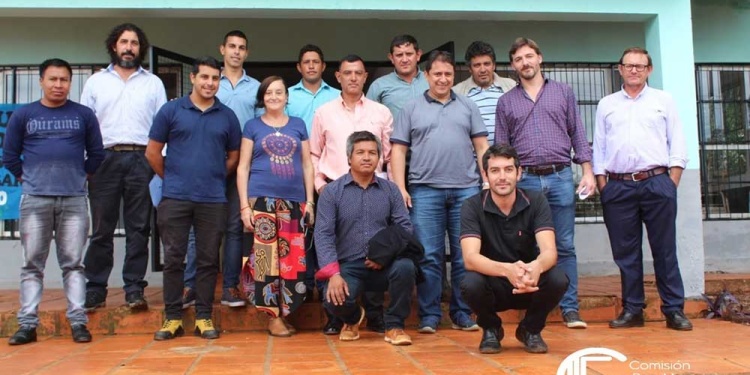 IMPULSORES. Integrantes de la Comisión Pro-Municipio de Fracrán.