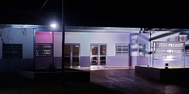 El joven de 23 años ingresó al hospital de Concepción de la Sierra con un herida de arma blanca.