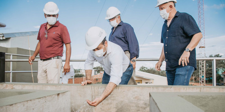 SE VIENEN CAMBIOS. Herrera Ahuad reunió a responsables del IMAS y EMSA para hablar de los nombres de los nuevos técnicos para la prestación de agua potable en la Ciudad de las Cataratas