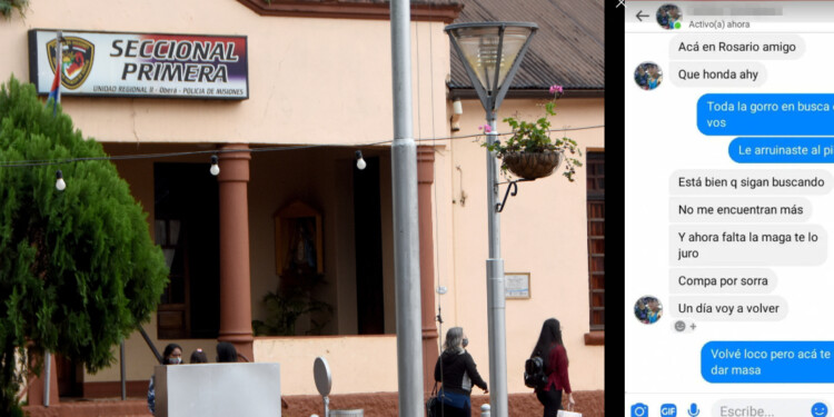 AMENAZAS. El supuesto prófugo amenazó a su concubina. La investigación la lleva a cabo personal de la Seccional Primera y el Juzgado de Instrucción 1.