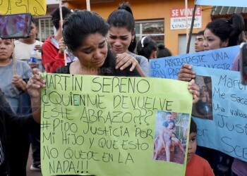 “Que ninguna plata valga más que la vida de mi hijo, que lo metan preso a Sereno”