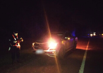 Ciclista muere tras ser embestido por una camioneta en la ruta 14