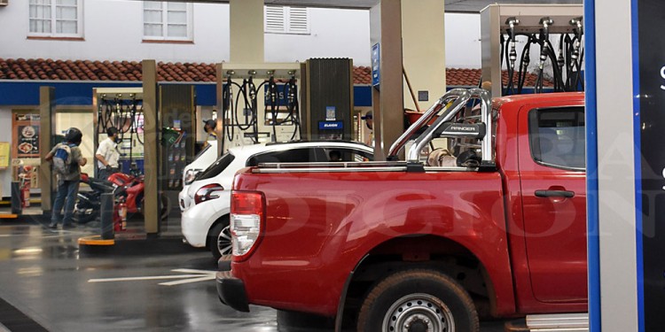 ASFIXIADOS. Ese fue el panorama que graficó el tesorero de la Federación de Entidades de Combustibles del país.