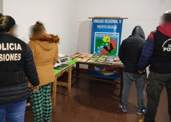 Desarticulan “narcokiosco” y detienen a una pareja