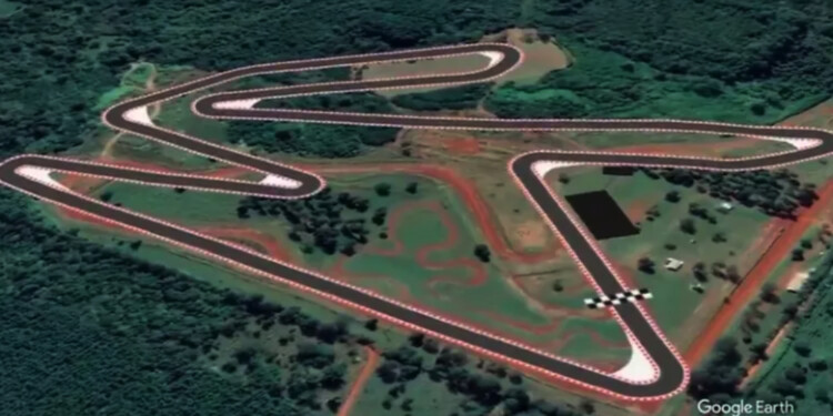 CERCA DE CUMPLIRSE. Así será el nuevo trazado del autódromo de Eldorado. Una imagen que invita a soñar.