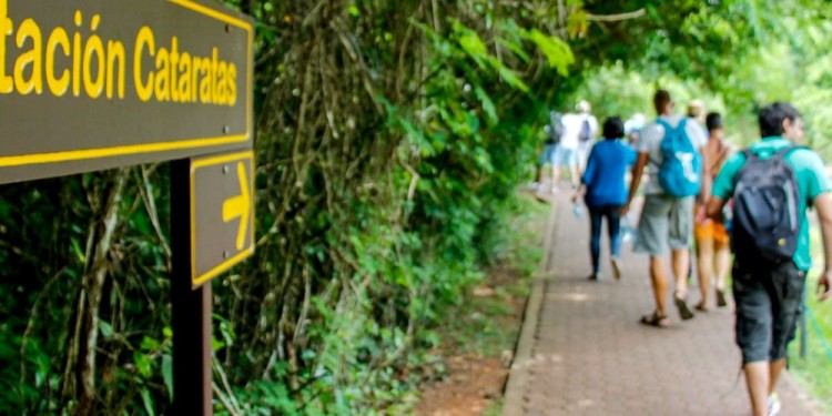 PROPUESTAS. El Parque Nacional Iguazú trabaja en el desarrollo del uso público y de la ruta 101.
