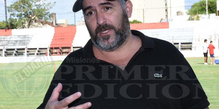 POLÉMICO. Patricio Vedoya habló de la situación de Ríos en Guaraní