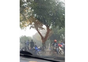 Protesta y movilización del MRP en Puerto Iguazú