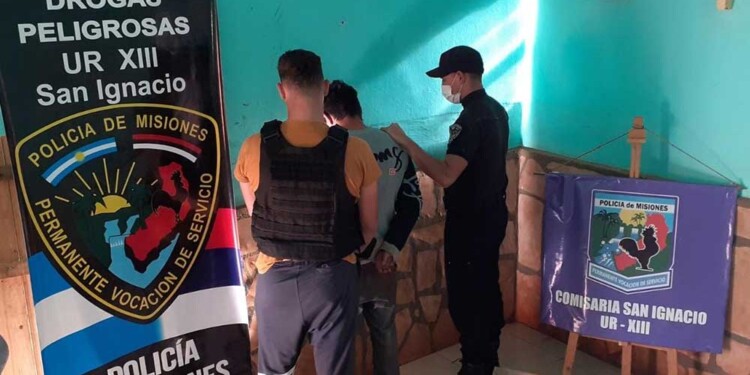 El detenido ya contaba con antecedentes delictivos.