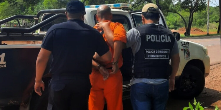 DETENCIÓN. En marzo de 2022 Cristaldo fue aprehendido en un aserradero.