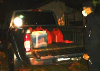 Puerto Libertad: incautan 140 litros de combustible transportados irregularmente