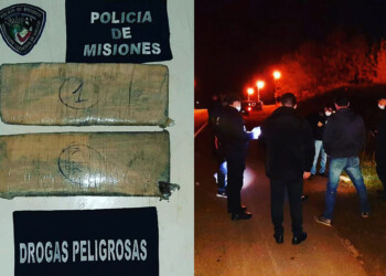 Secuestran marihuana en un control vial