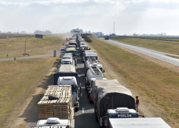 Sin gasoil ni camiones en los puertos: un duro golpe al corazón exportador del país