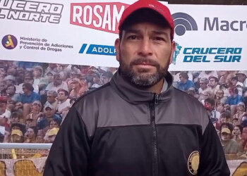 Ricardone dirigió su primera práctica en Santa Inés