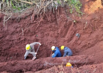 Oberá: detectan nueva avería en acueducto del arroyo Bonito