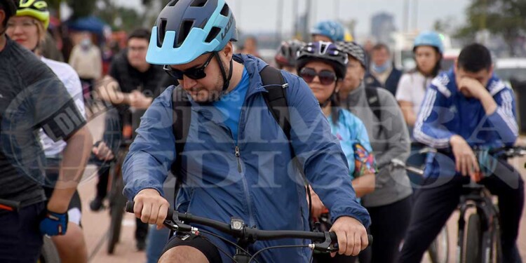 Concurrida bicicleteada en Posadas por el Día Mundial de la Bicicleta y el del Medio Ambiente