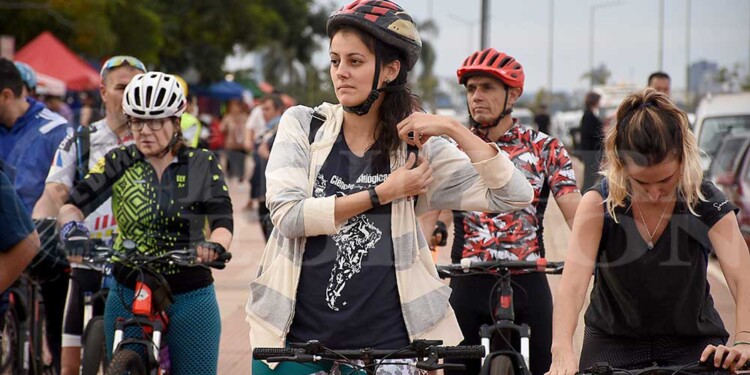 Concurrida bicicleteada en Posadas por el Día Mundial de la Bicicleta y el del Medio Ambiente