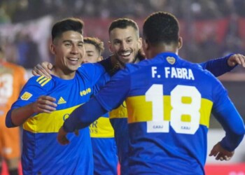 Boca le ganó a Barracas Central y llegó a la cima de la Liga Profesional