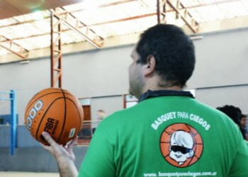 Básquet: concluyó la jornada de capacitación para ciegos