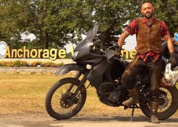 Nació en Misiones y unió en moto la Patagonia y Alaska, en medio de anécdotas increíbles