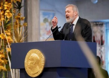 Periodista ruso vendió premio Nobel de la Paz y destinará el dinero para ayudar a niños ucranianos