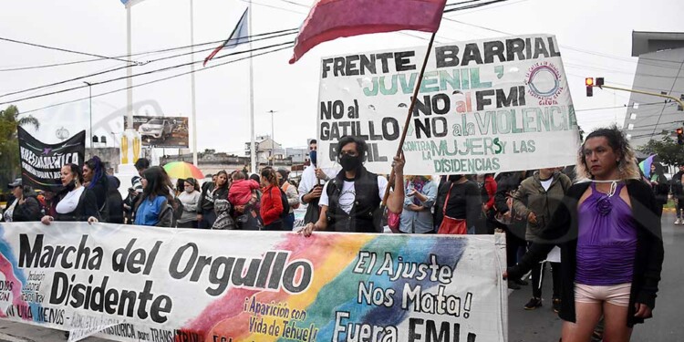 ESI y cupo laboral trans, reclamos en la Marcha del Orgullo Disidente en Posadas