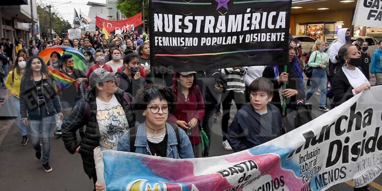ESI y cupo laboral trans, reclamos en la Marcha del Orgullo Disidente en Posadas