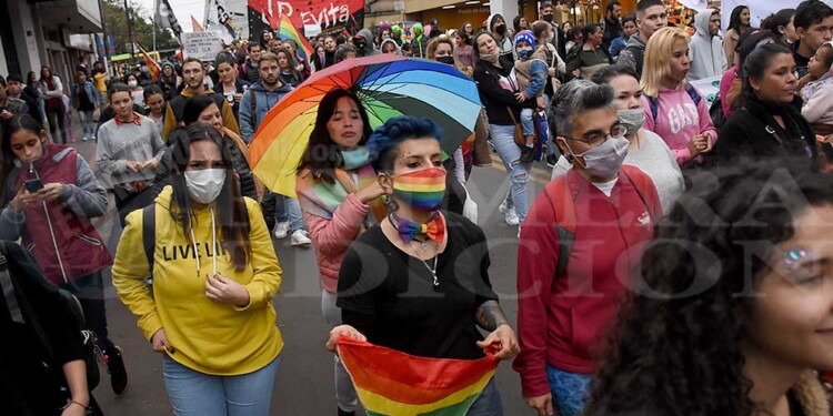 ESI y cupo laboral trans, reclamos en la Marcha del Orgullo Disidente en Posadas