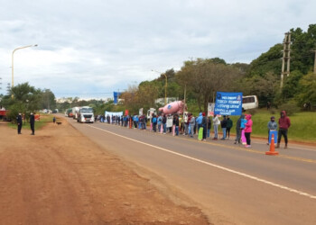 Agrupaciones piqueteras se movilizaron en localidades misioneras