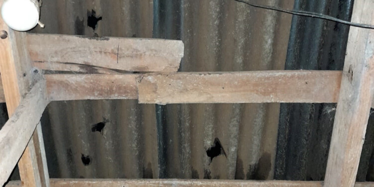 Temporal de lluvia y granizo causó destrozos en varios municipios