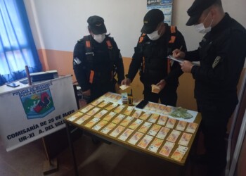 Intentó huir con 200 mil pesos y lo atraparon 25 kilómetros después