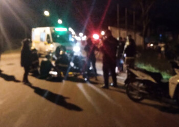 Despiste en Candelaria deja a dos hombres lesionados