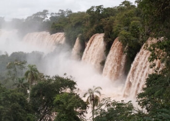 Las Cataratas de Iguazú registran su mayor caudal en 5 años