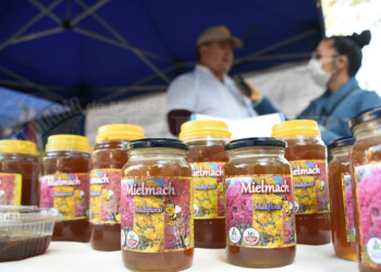 Productos de las chacras misioneras en la “Expo Feria Día del Padre”