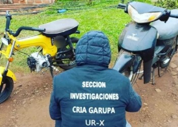 Recuperaron en Garupá dos motocicletas robadas en Posadas