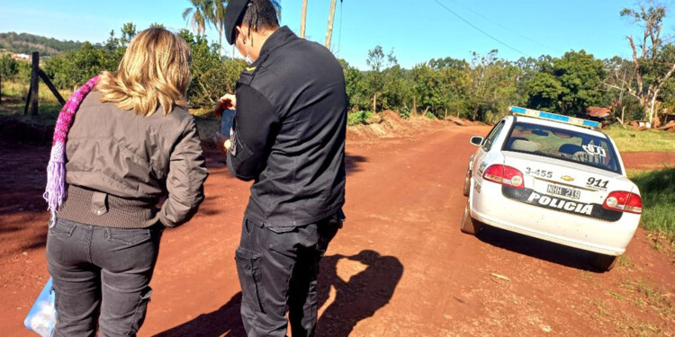 RASTRILLAJES. Una escena de la búsqueda del menor ayer en la Zona Centro, la cual ya se extendió a otras zonas.