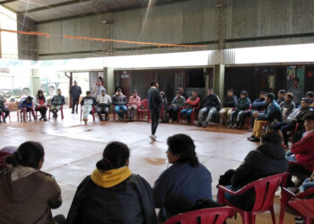 Pueblos mbya reclamaron por más aulas satélites y horas para docentes indígenas