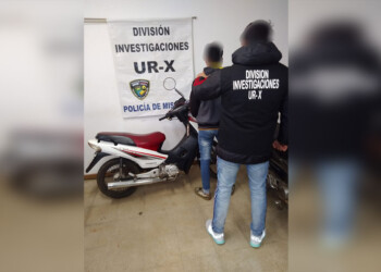Detuvieron a un joven por haber robado una moto