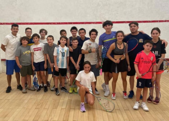 Squash: los misioneros la siguen rompiendo en el Nacional de Menores, en Chaco