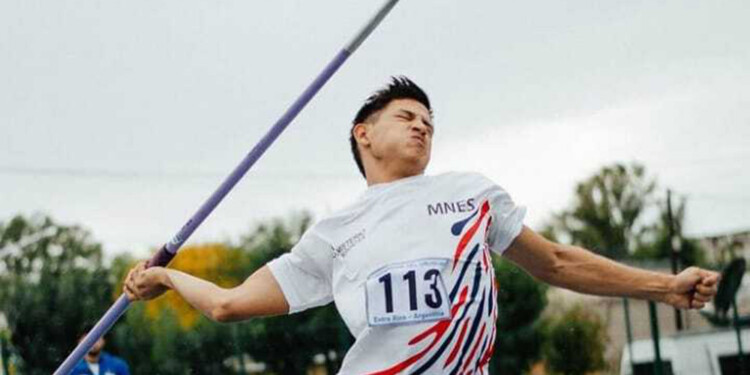 EL UNO. Amarilla, primero en el ranking nacional de jabalina, volvió a romperla.