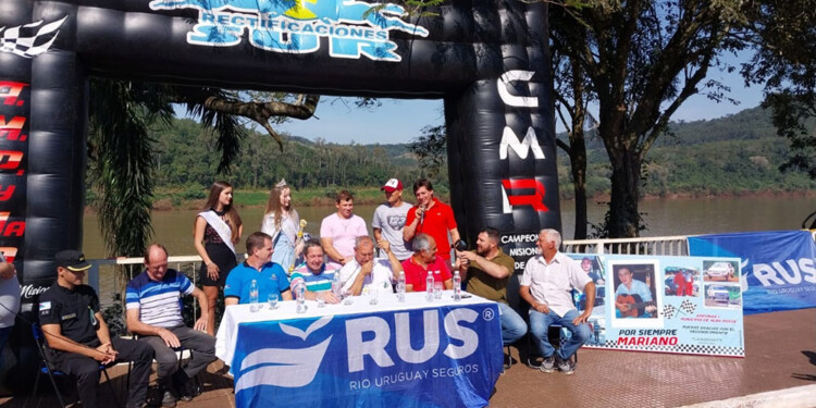RÍO. La avenida Costanera de Alba Posse, escenario del lanzamiento (Prensa AMPyNaR)
