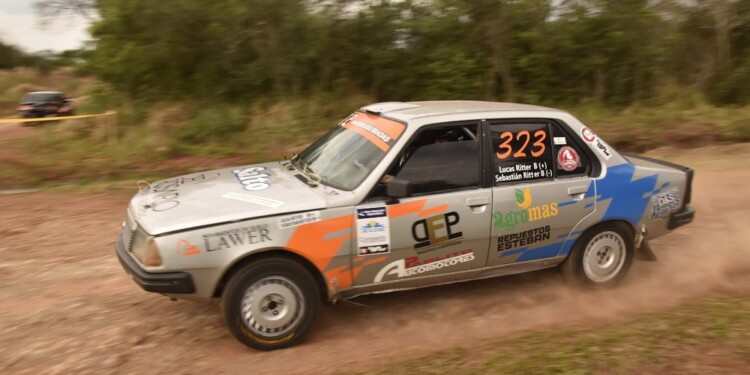 FINDE SOÑADO. Los Ritter, en acción. Los caminos de San Javier, muy técnicos, se llevaron el aplauso de los equipos.