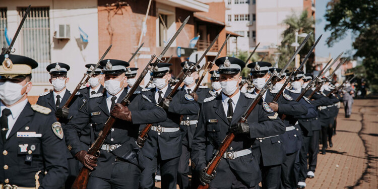 Oberá fue sede del acto oficial por el Día de la Independencia