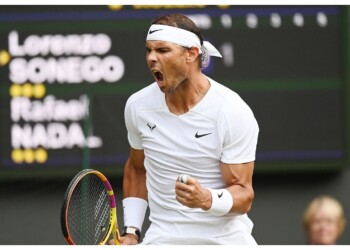 Wimbledon: Nadal logró un épico triunfo y accedió a semifinales