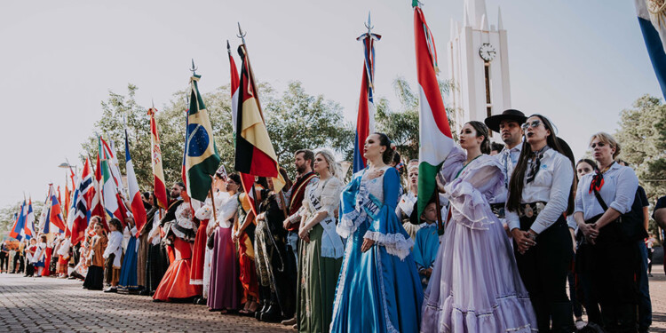 Oberá fue sede del acto oficial por el Día de la Independencia